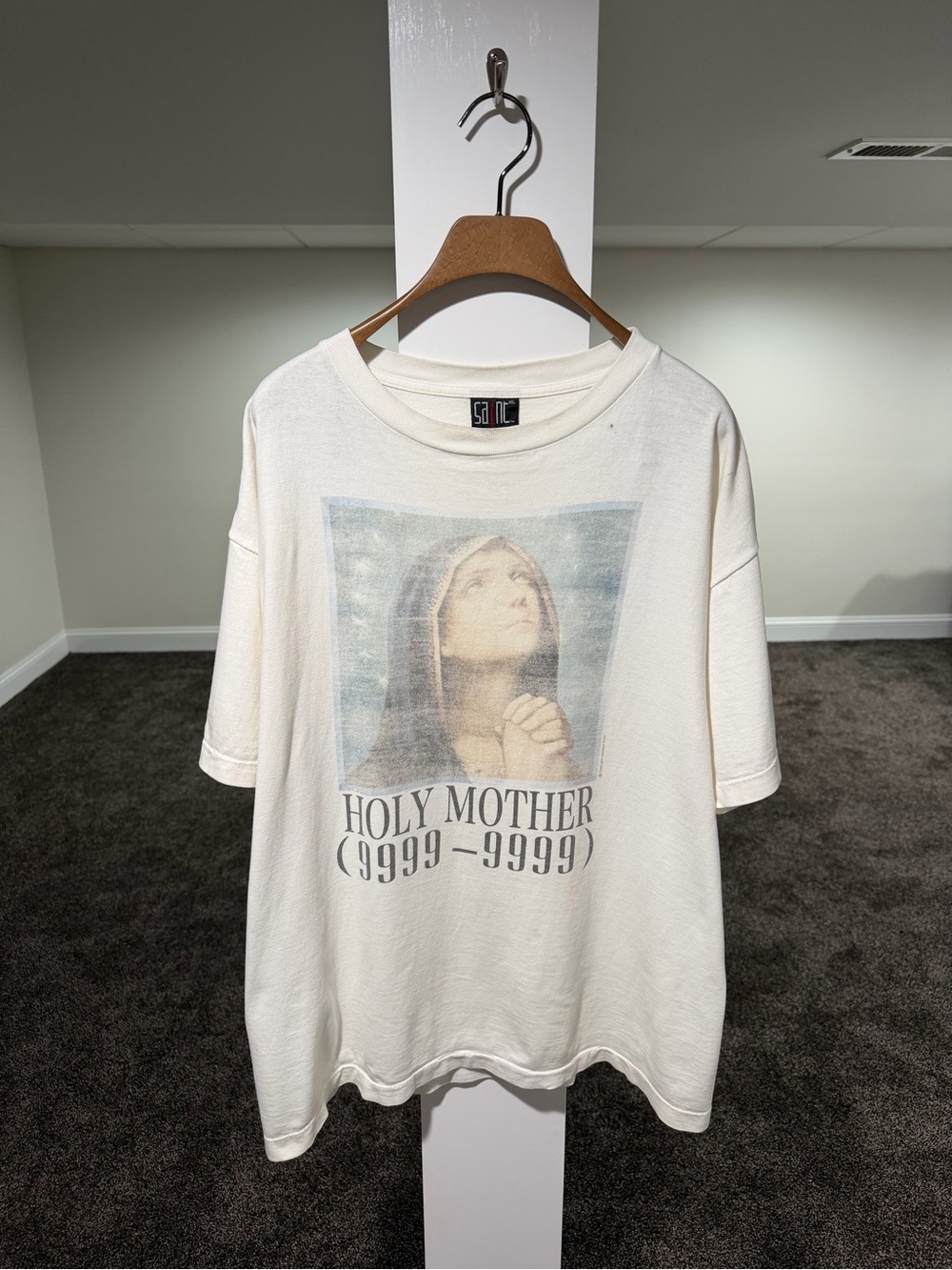 Saint Michael Mxxxx Holy Mother 9999 God Bless White T-Shirt